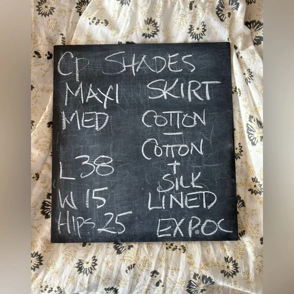 CP Shades Michi Floral Maxi Skirt